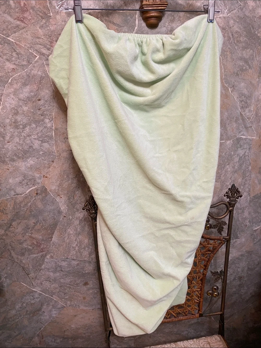 Bassinet changing table pad sheet fitted velour soft cozy covers cradle 4